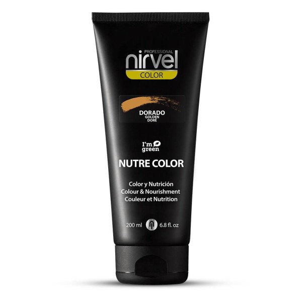 Nirvel Mascarilla color dorado 200 ml