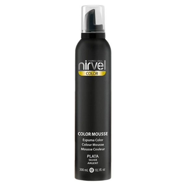 Nirvel Espuma color plata 300 ml