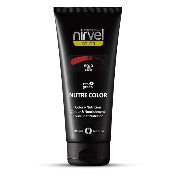 Nirvel Mascarilla color Rojo 200 ml