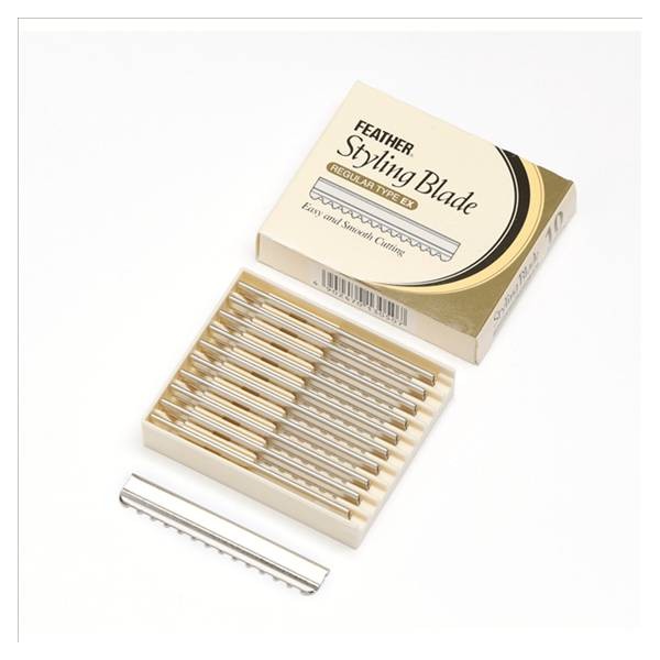 CAJA 10 CUCHILLAS FEATHER STYLING RAZOR