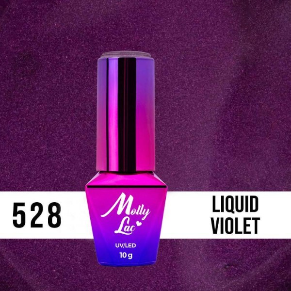 Molly Lac Esmalte semipermanente Nude Lover 528 Liquid Viole