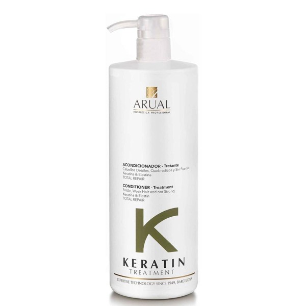 Arual Acondicionador Tratamiento Keratina 1000 ml.