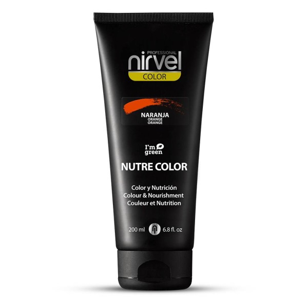 Nirvel Mascarilla color Naranja 200 ml