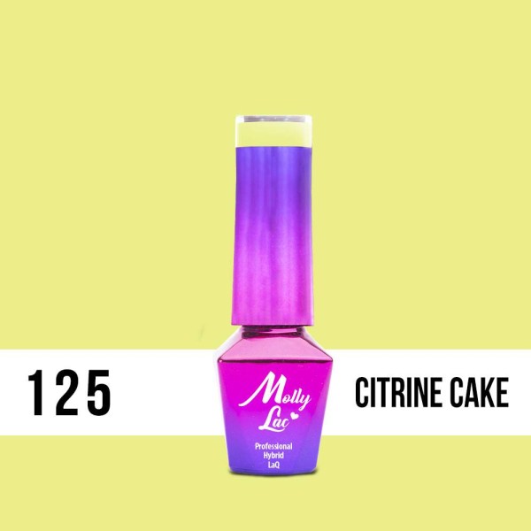 Molly Lac Esmalte semipermanente Yoghurt 125 Citrine Cake