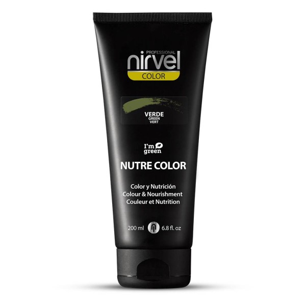 Nirvel Mascarilla color Verde 200 ml