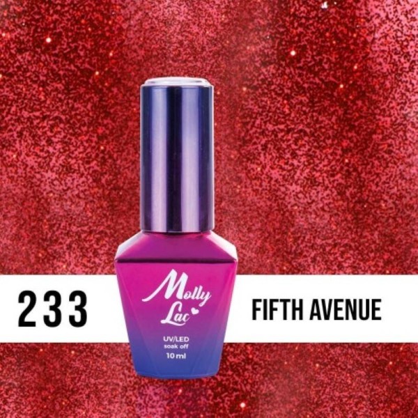 Molly Lac Esmalte semipermanente Glowing 233 Fith Avenue