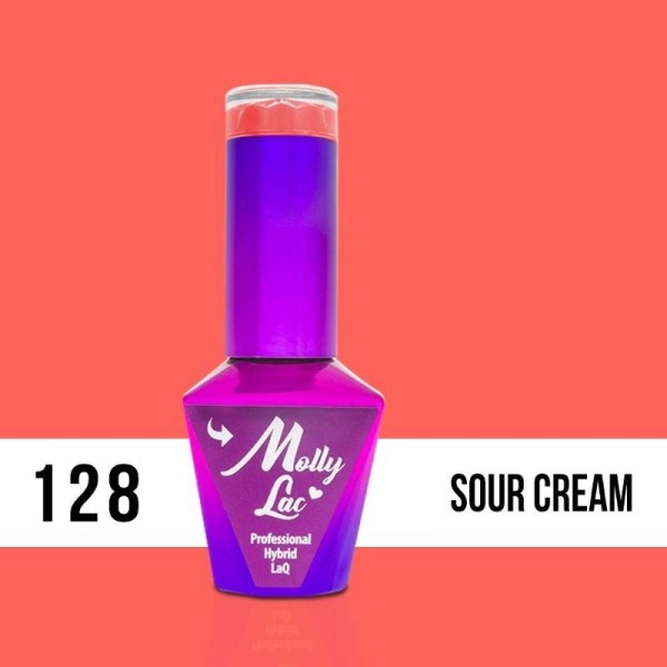 Molly Lac Esmalte semipermanente Yoghurt 128 Sour Cream