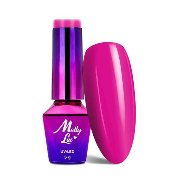 Molly Lac Esmalte semipermanent Flamingo 143 Botanical Eloid