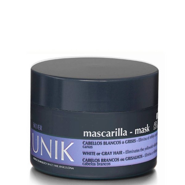 UNIK Silver Mascarilla Cabellos Blancos y Grises 250 ml.