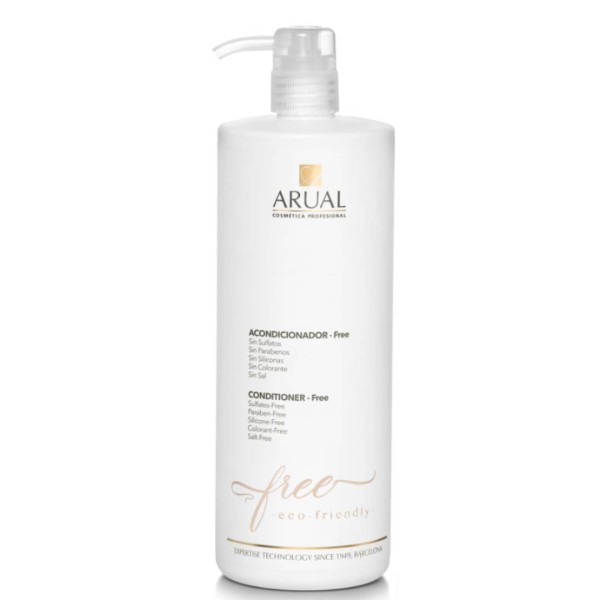 Arual FREE Acondicionador Sin Sulfatos Parabenos 1000ml.