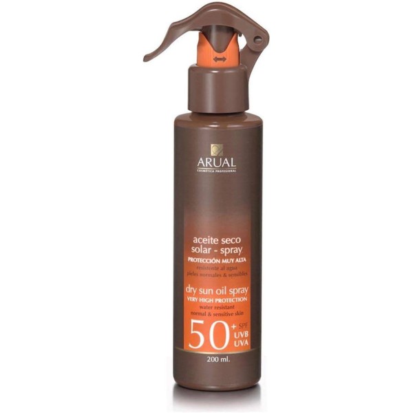 Arual PROTECTOR SOLAR SPF 50 en Spray 200 ml. 