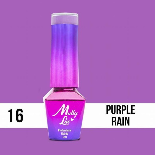 Molly Lac Esmalte semipermanente Cocktail 16 Purple Rain