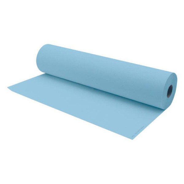 ROLLOS PAPEL CAMILLA 1 CAPA AZUL 1,5 KG / Plasticaps