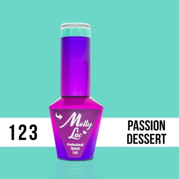 Molly Lac Esmalte semipermanente Yoghurt 123 Passion Dessert