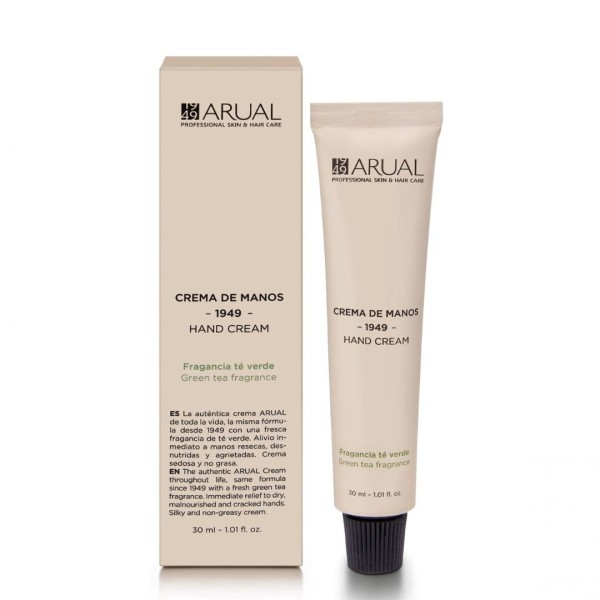 Arual Crema para Piel y Manos Te Verde 30 ml