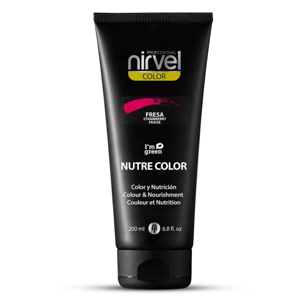 Nirvel Mascarilla color Fluor Fresa 200 ml