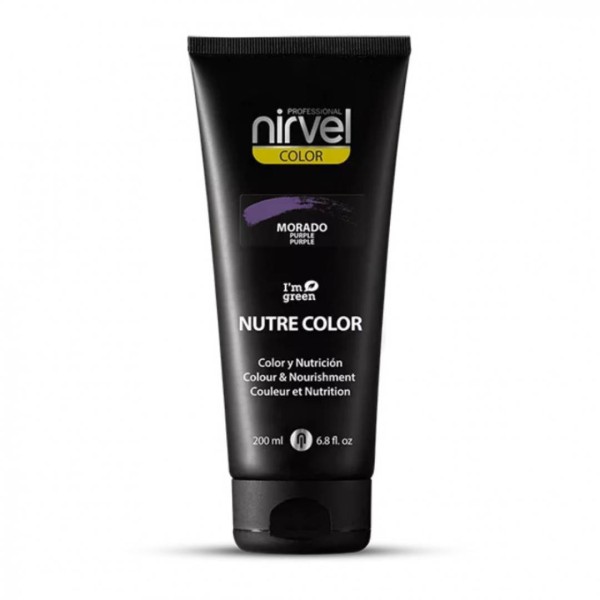 Nirvel Mascarilla color Morado 200 ml