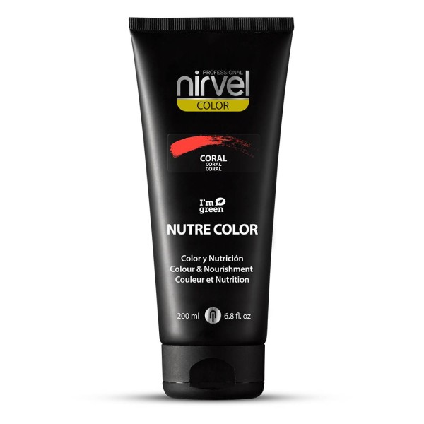 Nirvel Mascarilla color Fluor Coral 200 ml