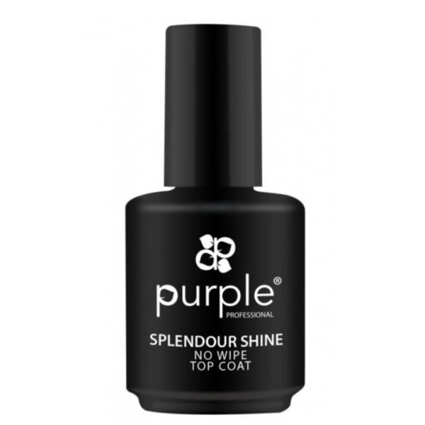 Purple Splendour Shine No Wipe Top Coat 15ml