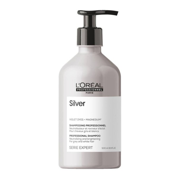 LOreal Champu Silver 500 ml 