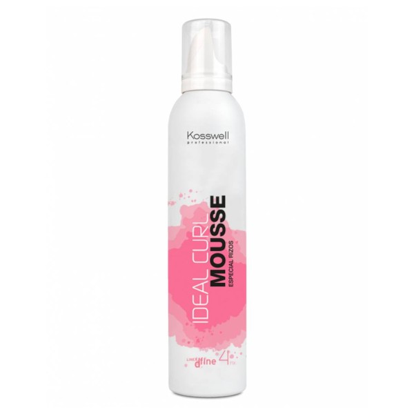 KOSSWELL MOUSSE IDEAL CURL. Espuma extrafuerte 300 ml