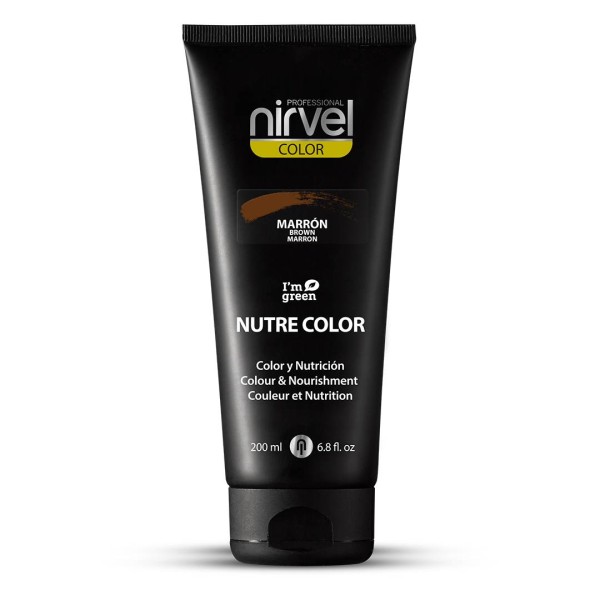 Nirvel Mascarilla color marron intenso 200 ml 